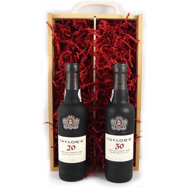 1971 Taylor Fladgate 50 years of Port (35cl) Wooden Box