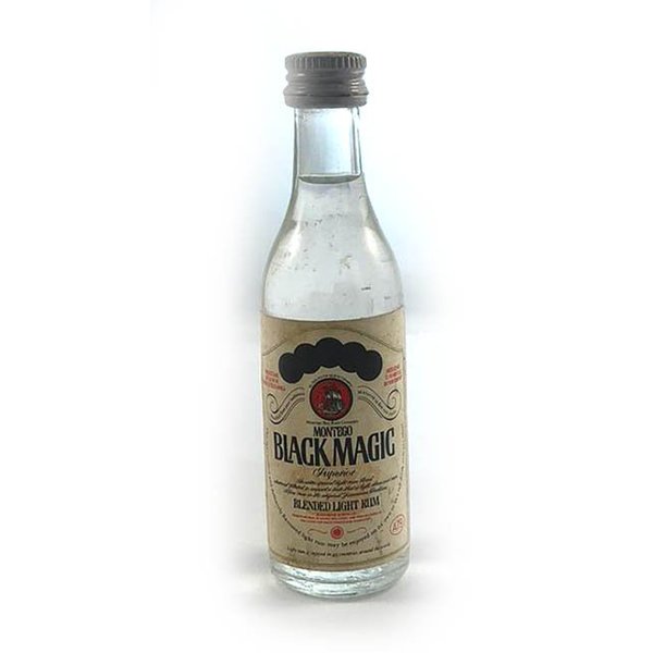 1970s Montego Black Magic White Rum  [MINIATURE - 5cls]